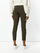 Thumbnail for your product : Plein Sud Jeans cropped skinny trousers