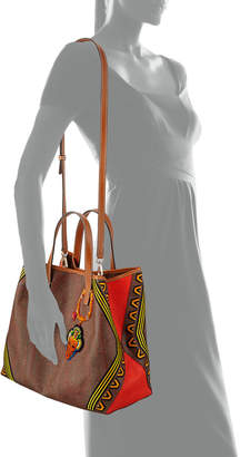 Etro Shopping Paisley Tribe Tote Bag