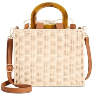 macys straw bolsas