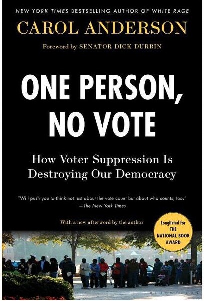 OnePerson,NoVote-byCarolAnderson(Paperback)