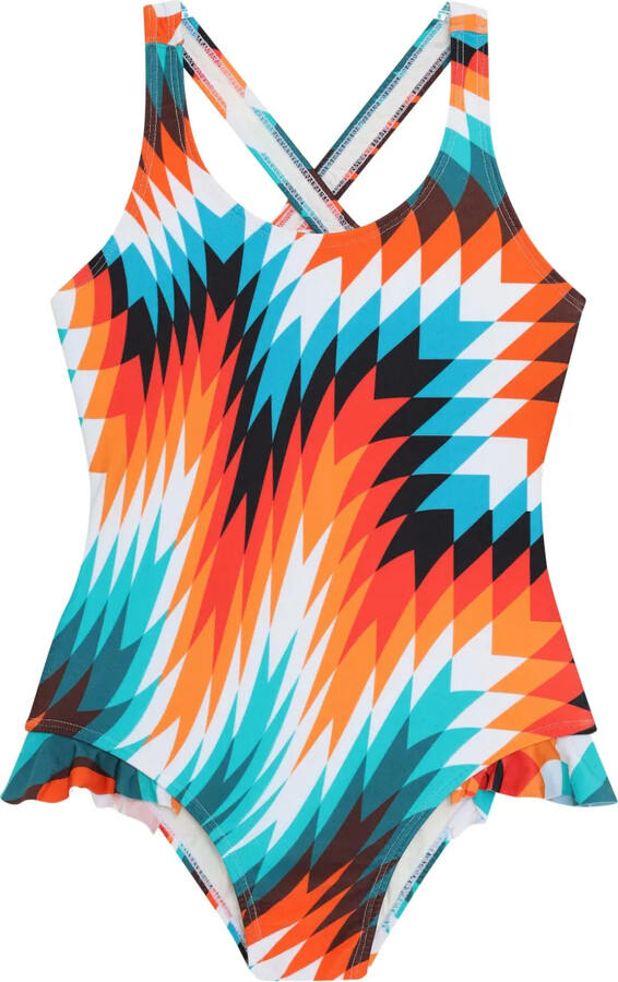 Cross-Back Swimsuit
