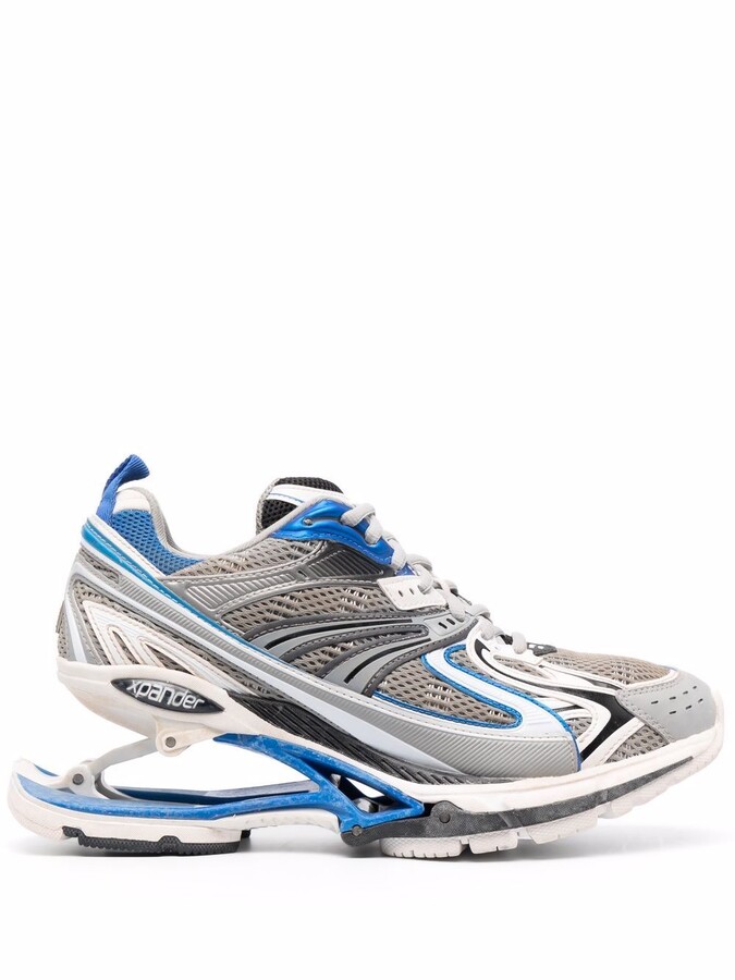 mens grey balenciaga runners