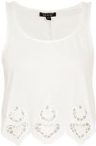 Thumbnail for your product : Topshop Embroidered swing vest