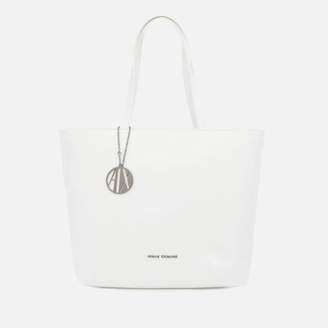 Armani Exchange Women's Patent Tote Bag