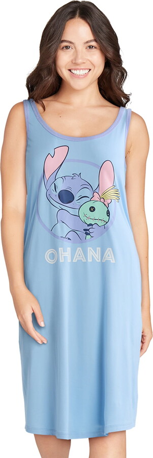 Disney’s Stitch Women’s and Women’s Plus Sleep Tank Dress, Sizes XS-3X