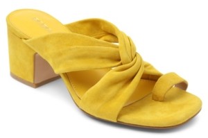 womens yellow dress sandals