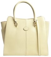 Thumbnail for your product : Tod's yellow leather convertible shoulder bag