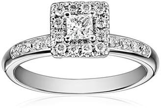 Kobelli 1/2 cttw Princess Diamond 14k Gold Engagement Ring