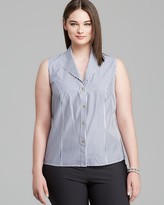 Thumbnail for your product : Jones New York Collection Plus Sleeveless Blouse