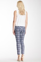 Thumbnail for your product : C. Wonder Pineapple Scroll Print Slim Crop Jean