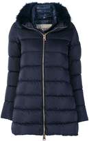 Thumbnail for your product : Herno fur hood trim jacket