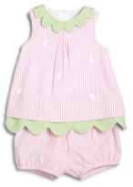 Thumbnail for your product : Florence Eiseman Infant's Seersucker Tunic & Bloomer Set
