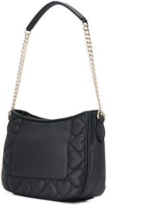 Love Moschino heart-stitched shoulder bag