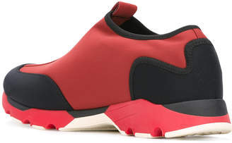 Marni colour block slip-on sneakers