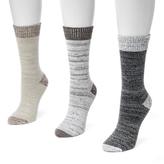 Thumbnail for your product : Muk Luks Women's Microfiber Boots Socks 3-Pack
