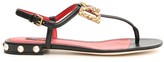 Thumbnail for your product : Dolce & Gabbana Sandals With Logo Buckle