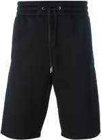 Thumbnail for your product : Helmut Lang side logo print track shorts