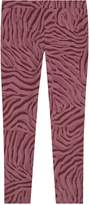 Thumbnail for your product : Mint Velvet Mintie By Girls Zebra Print Leggings - Red