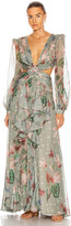 Thumbnail for your product : PatBO Sophia Cut-Out Maxi Dress in Moss | FWRD