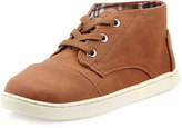Thumbnail for your product : Toms Padeo Faux-Leather High-Top Sneaker, Brown, Youth