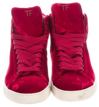 Tom Ford Russel Velvet Sneakers