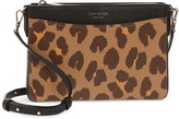 Thumbnail for your product : Kate Spade Margaux Leopard Medium Convertible Crossbody Bag