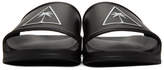 Thumbnail for your product : Palm Angels Black Palma Pool Slides