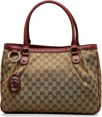 Gucci GG Canvas Sukey Messenger Bag (SHF-22606) – LuxeDH