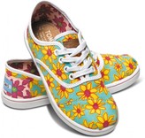 Thumbnail for your product : Toms Yellow Daisy Youth Cordones