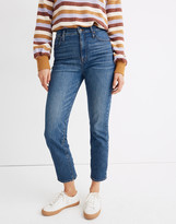 Thumbnail for your product : Madewell Petite Classic Straight Jeans in Coldbrook Wash