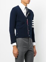 Thumbnail for your product : Thom Browne 4-Bar Short Cashmere Cardigan