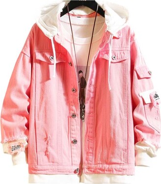 Denim Jacket Men Maiyifu Distressed Denim Jacket For Men Slim