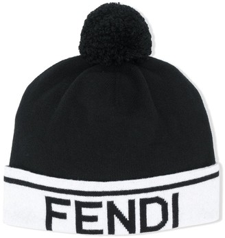 fendi baby beanie