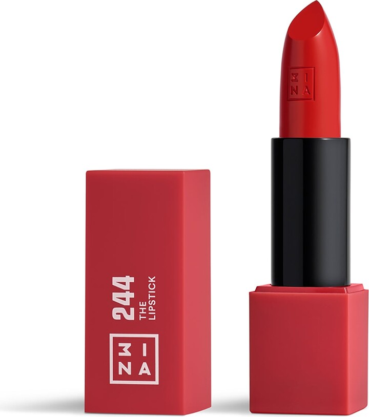 3INA The Lipstick - 244 True Red by for Women - 0.16 oz Lipstick