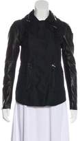 Thumbnail for your product : Gucci Leather-Accented Casual Jacket