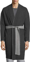 Thumbnail for your product : Neiman Marcus Cashmere Patch-Pocket Robe