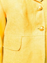 Thumbnail for your product : Ermanno Scervino Natural Flax Cropped Blazer