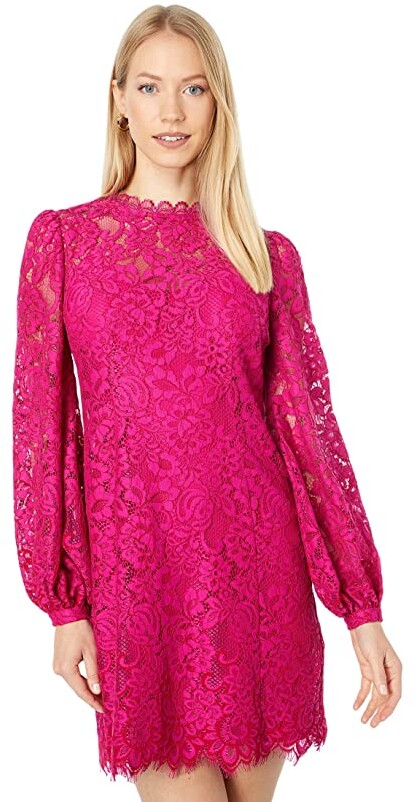 kate spade pink lace dress