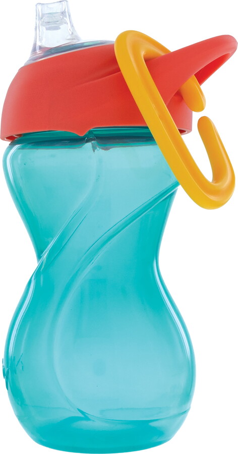 Nuby Click-it Soft Spout Sippy Cup with Carabiner, 10 fl oz