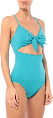 MICHAEL Michael Kors One-piece Swimsuit Turquoise