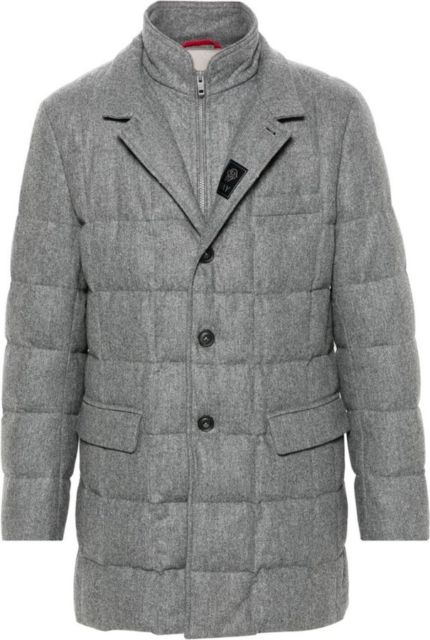 Fay Quilted Padded Coat