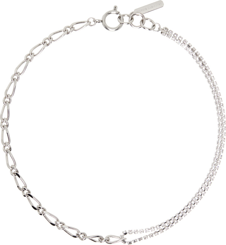 Justine Clenquet Silver Roxy Choker - ShopStyle Necklaces