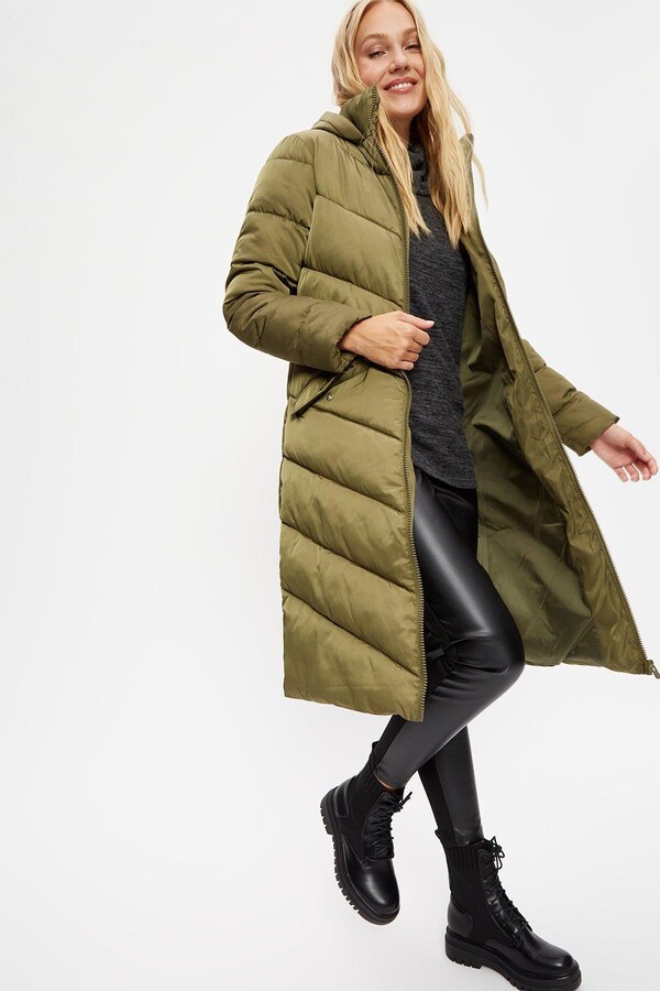 long quilted coat uk