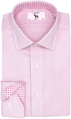 lorenzo uomo trim fit dress shirt