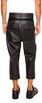 Thumbnail for your product : Rick Owens Coated Denim Trousers