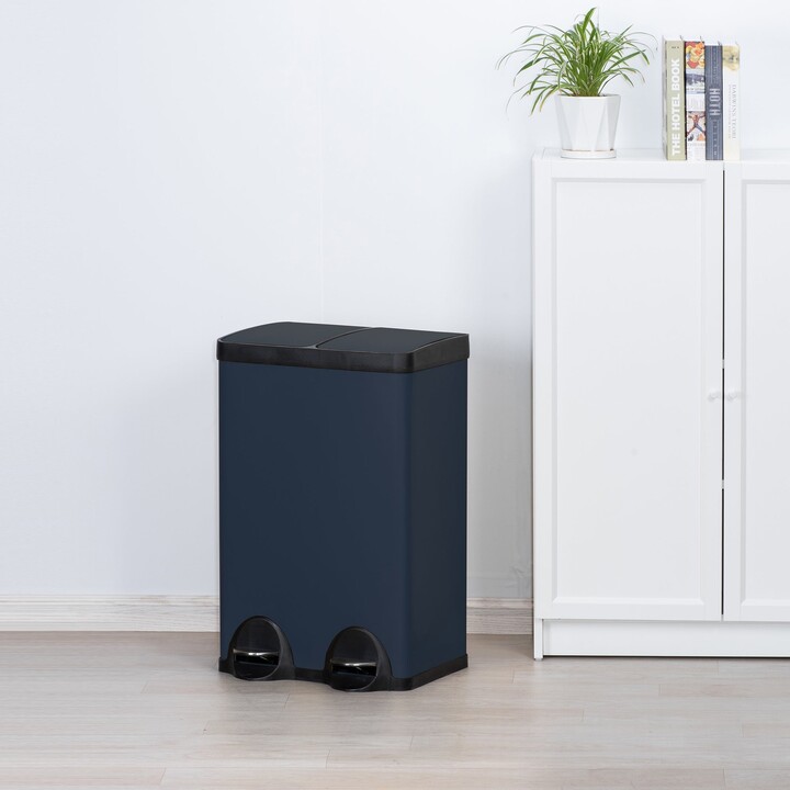 Dunelm 30/30L Recycling Bin Navy Blue ShopStyle Wine Buckets & Coolers