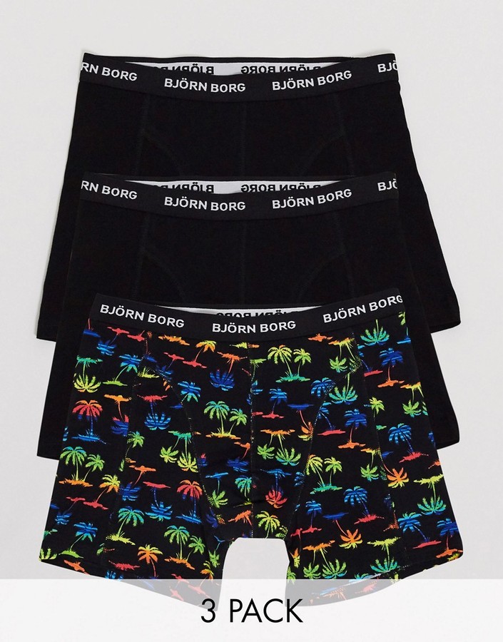 Bjorn Borg 3 pack underwear - ShopStyle Underpants & Socks