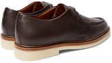 Thumbnail for your product : Loro Piana Dover Walk Textured-Leather Derby Shoes