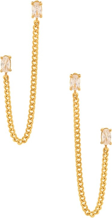 Natalie B Tova Double Earring