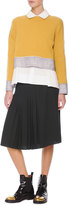 Thumbnail for your product : Marni Accordion-Pleat Crepe Skirt